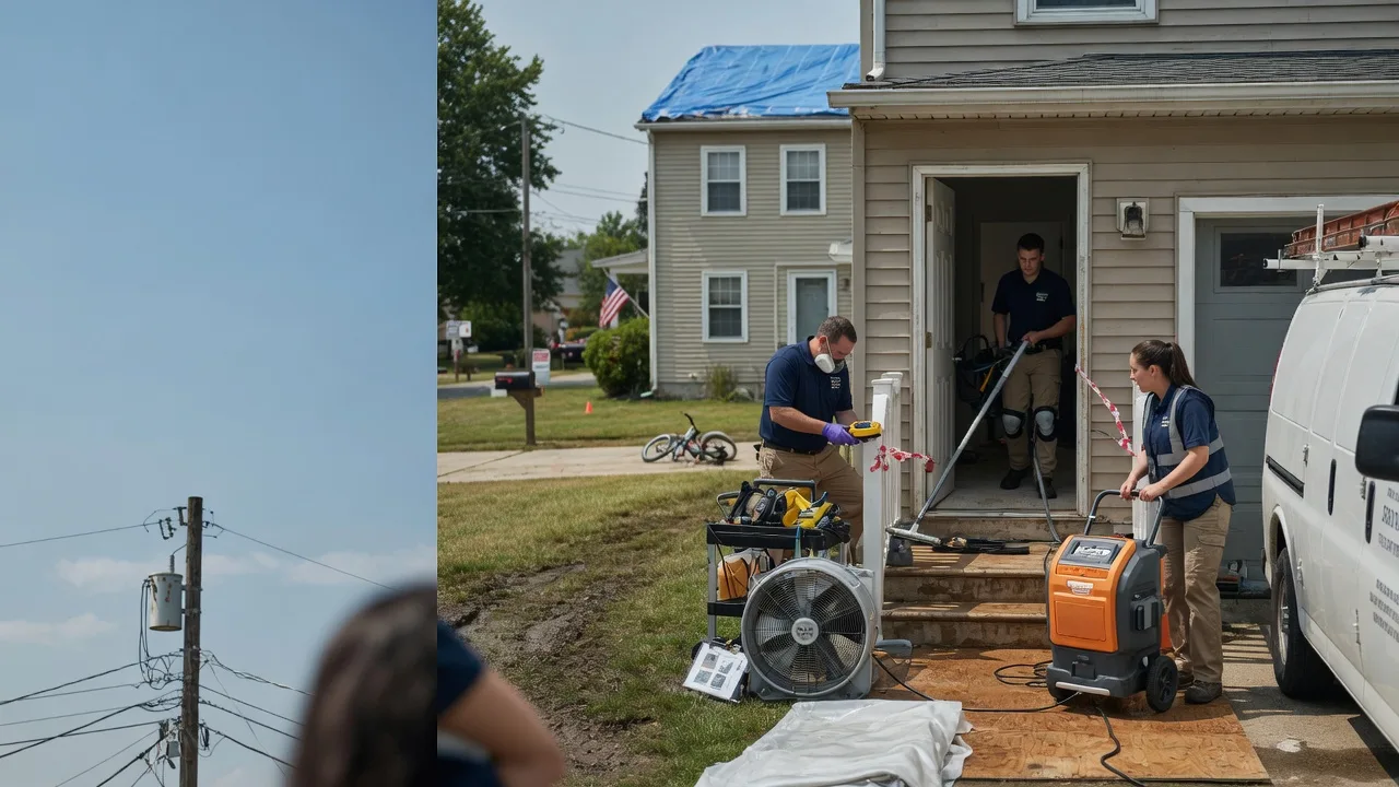 Water Damage Repair in Parsons, KS near me